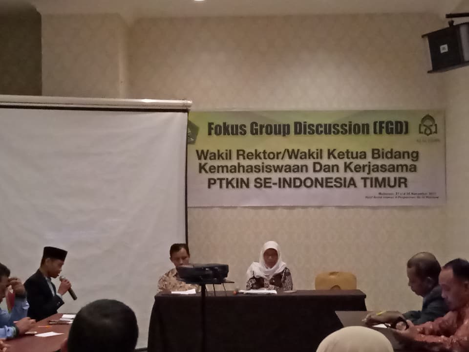 Gambar Forum WR III Bidang Kemahasiswaan PTKIN se-Indonesia Timur Gelar FGD
